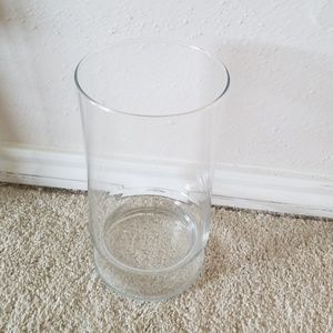 Clear Glass Vase